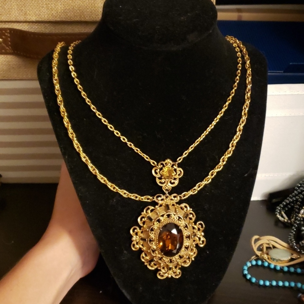 Pierre Cardin Statement Necklave